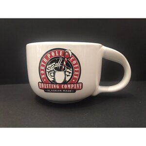 Northpole Coffee Roasting Company Alaskan Made Latte Mug Santa Approved 20 oz